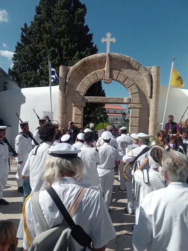 Η Φιλαρμονικη στον εορτασμο της&nbsp;Μυρτιδιωτισσης.